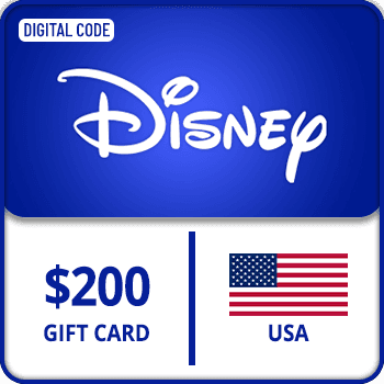 Disney Gift Card USA 200 USD product image
