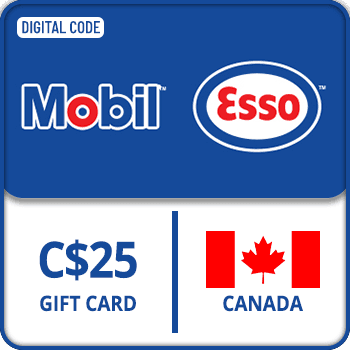 Esso & Mobil Gift Card CANADA 25 CAD product image