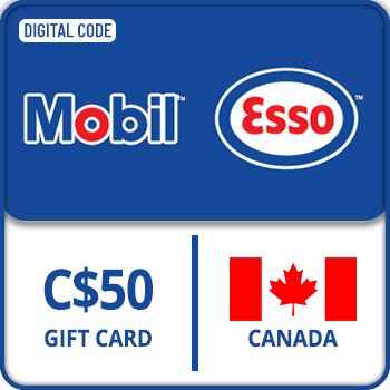 Esso & Mobil Gift Card CANADA 50 CAD product image