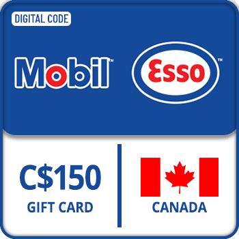 Esso & Mobil Gift Card CANADA 150 CAD product image