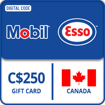 Esso & Mobil Gift Card CANADA 250 CAD product image