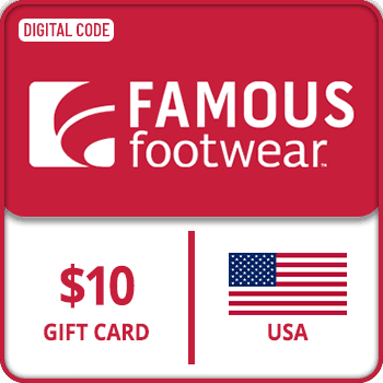 Famous Footwear Gift Card USA 10 USD product image