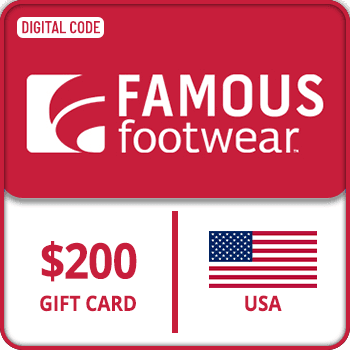 Famous Footwear Gift Card USA 200 USD product image