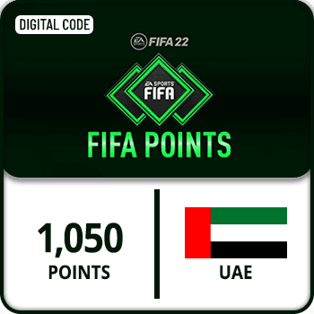 FIFA 22 Points Gift Card UAE 1050 AED product image
