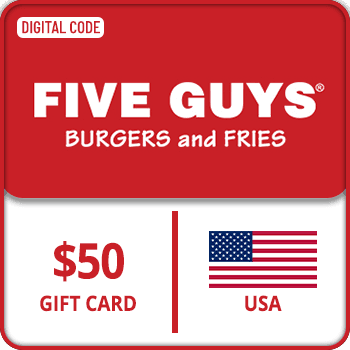 Five Guys Gift Card USA 50 USD product image