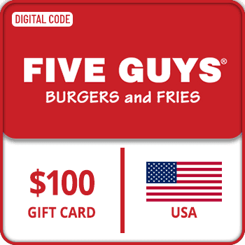 Five Guys Gift Card USA 100 USD product image