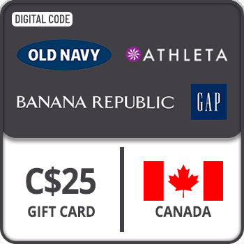 Gap Options Gift Card CANADA 25 CAD product image