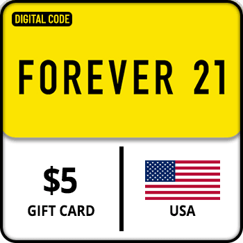 Forever 21 Gift Card USA 5 USD product image