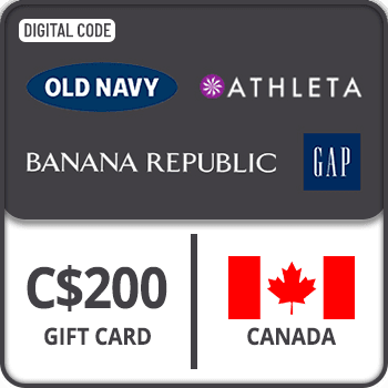 Gap Options Gift Card CANADA 200 CAD product image
