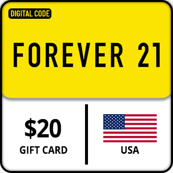 Forever 21 Gift Card USA 20 USD product image
