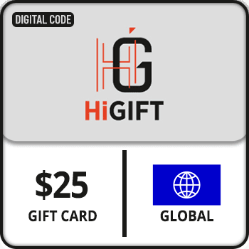 HiGift Gift Card GLOBAL 25 USD product image