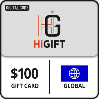 HiGift Gift Card GLOBAL 100 USD product image