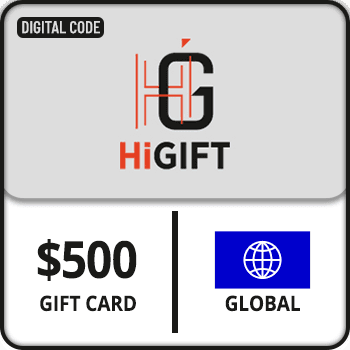 HiGift Gift Card GLOBAL 500 USD product image
