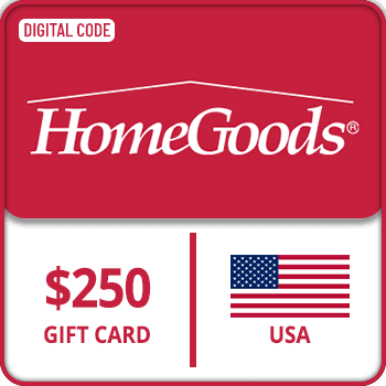 HomeGoods Gift Card USA 250 USD product image
