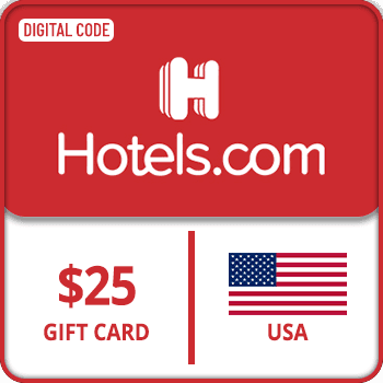 Hotels.com Gift Card USA 25 USD product image