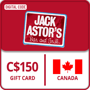 Jack Astor_s Gift Card CANADA 150 CAD product image