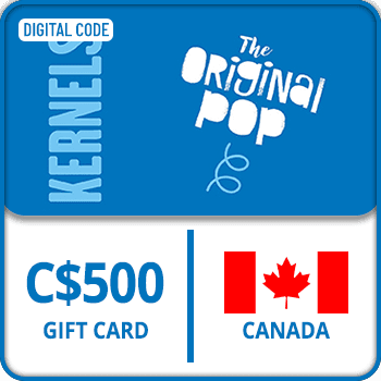 Kernels Popcorn Gift Card CANADA 500 CAD product image