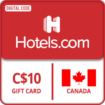 Hotels.com Gift Card CANADA 10 CAD product image