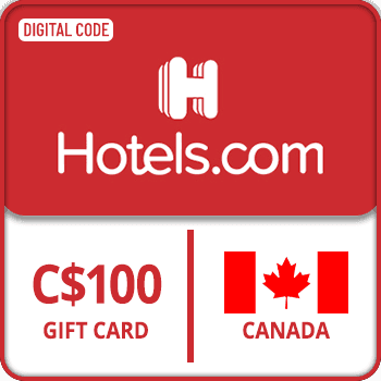 Hotels.com Gift Card CANADA 100 CAD product image