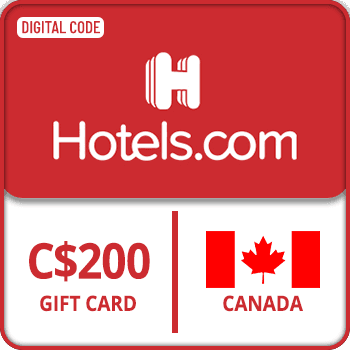 Hotels.com Gift Card CANADA 200 CAD product image