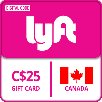 Lyft Gift Card CANADA 25 CAD product image