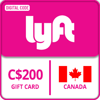 Lyft Gift Card CANADA 200 CAD product image