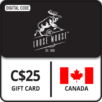 Loose Moose Gift Card CANADA 25 CAD product image