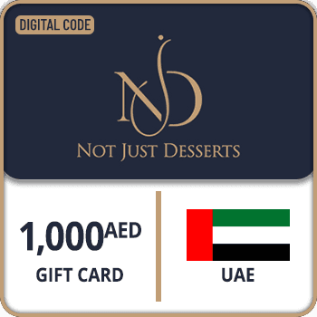 Not Just Desserts Gift Card UAE 1000 AED product image