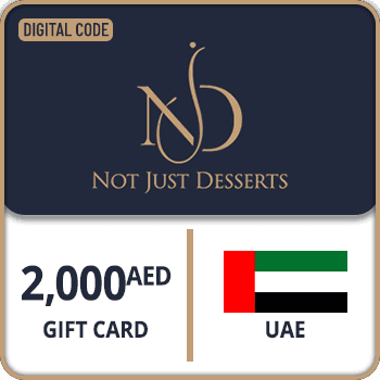 Not Just Desserts Gift Card UAE 2000 AED product image