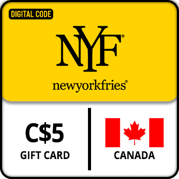 New York Fries Gift Card CANADA 5 CAD product image