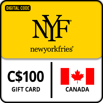 New York Fries Gift Card CANADA 100 CAD product image