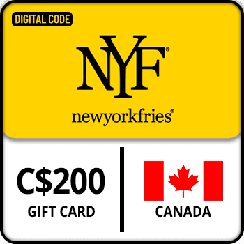 New York Fries Gift Card CANADA 200 CAD product image