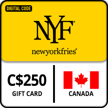 New York Fries Gift Card CANADA 250 CAD product image