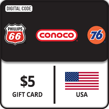 Phillips 66 & Conoco & 76 Gift Card USA 5 USD product image