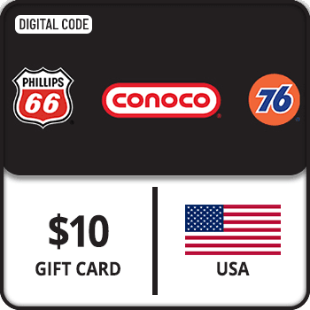Phillips 66 & Conoco & 76 Gift Card USA 10 USD product image