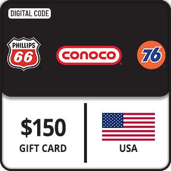 Phillips 66 & Conoco & 76 Gift Card USA 150 USD product image