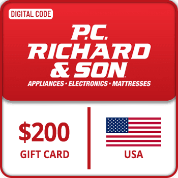 P.C. RICHARD & SON Gift Card USA 200 USD product image