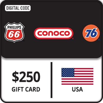 Phillips 66 & Conoco & 76 Gift Card USA 250 USD product image