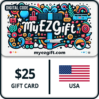 MyEZGift Gift Card USA 25 USD product image