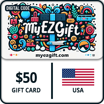 MyEZGift Gift Card USA 50 USD product image