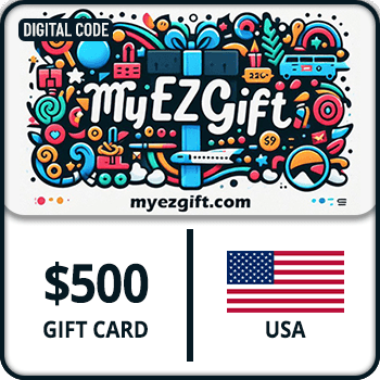 MyEZGift Gift Card USA 500 USD product image
