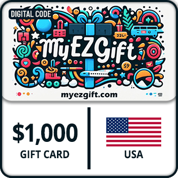 MyEZGift Gift Card USA 1000 USD product image