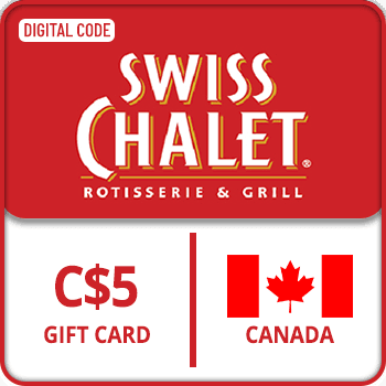 Swiss Chalet Gift Card CANADA 5 CAD product image