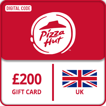 Pizza Hut Gift Card UK 200 GBP product image