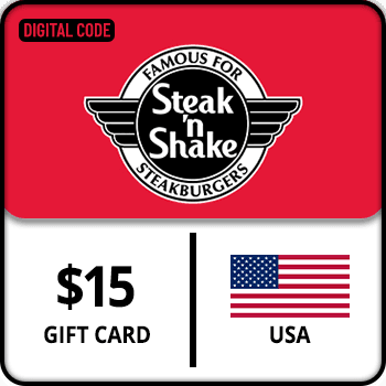 Steak _n Shake Gift Card USA 15 USD product image