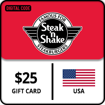 Steak _n Shake Gift Card USA 25 USD product image