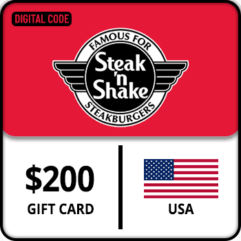 Steak _n Shake Gift Card USA 200 USD product image