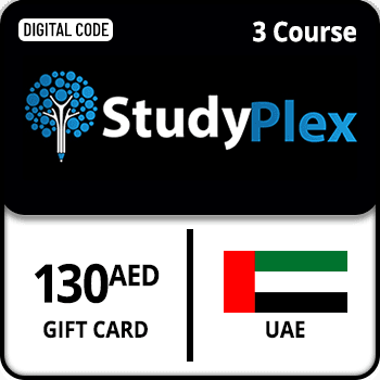 Study Plex Gift Card UAE 3 Course 130 AED product image