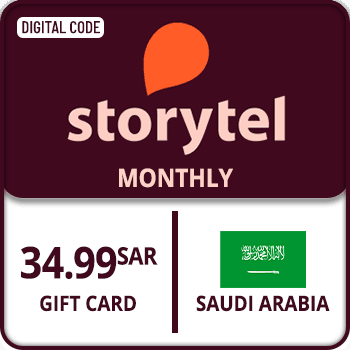 Storytel KSA MONTHLY 34.99 SAR product image