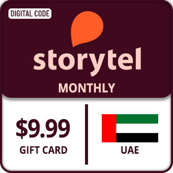 Storytel UAE Monthly 9.99 USD product image